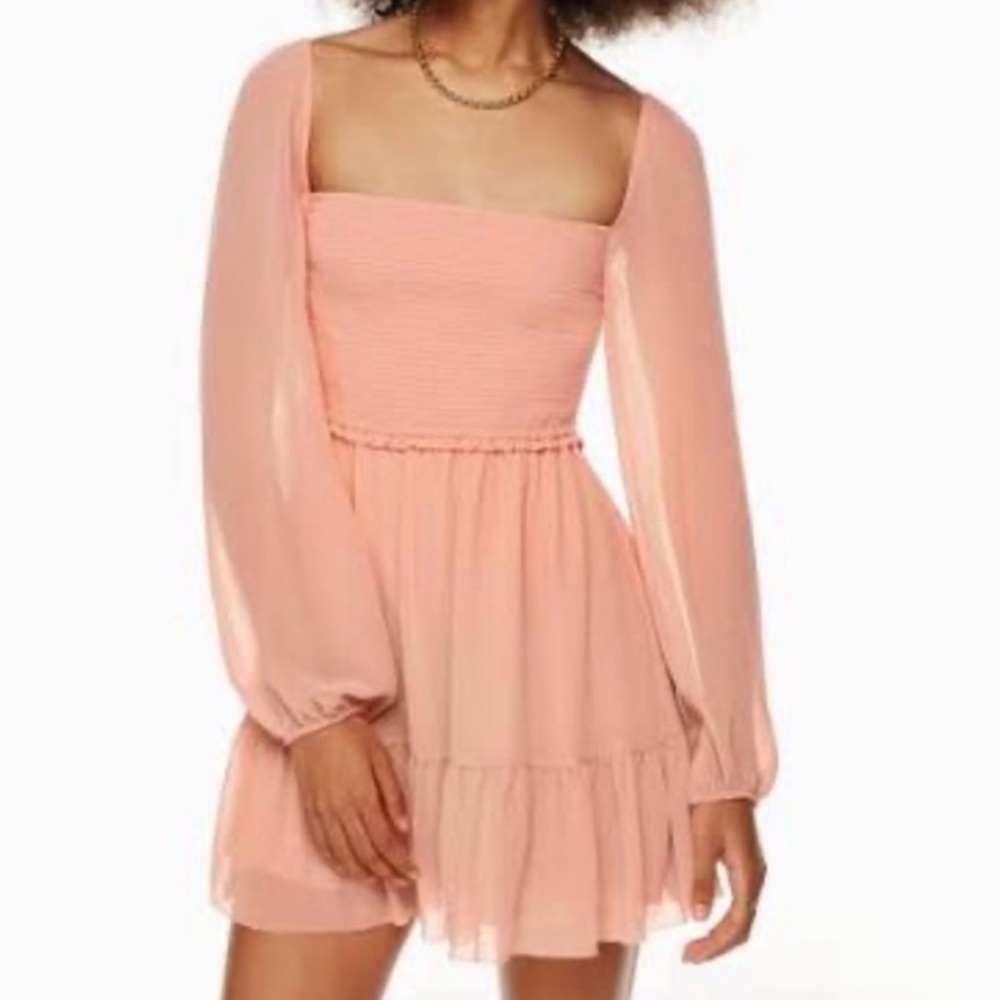 Aritzia Tempest Pink Mini Dress